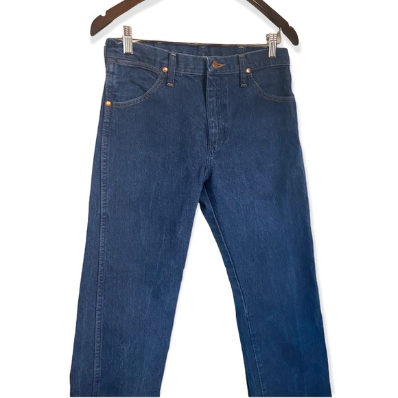 Vintage Wrangler Dark Wash High Rise Jeans - Picture 6 of 13